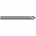 Harvey Tool 0.1250 in. 1/8 Shank dia x 20° included Carbide Marking Cutter, 2 Flutes 744608